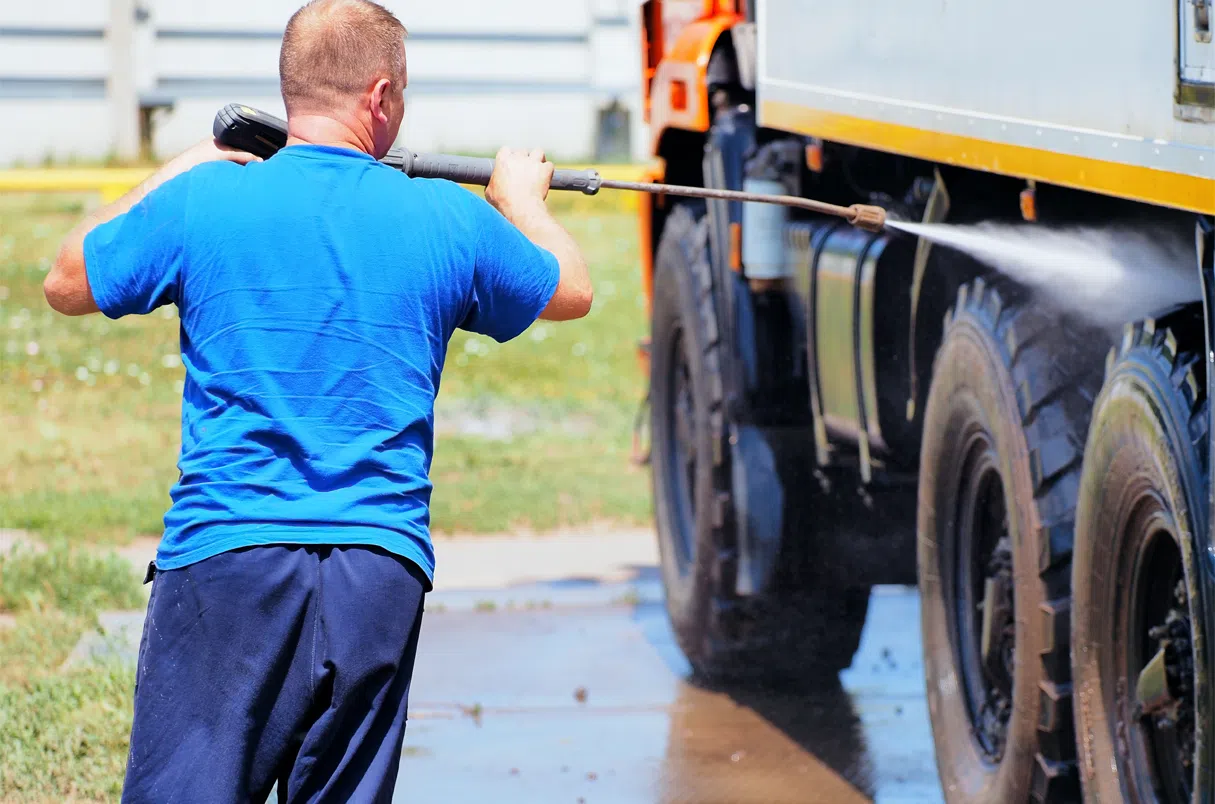 Farm Equipment Washing